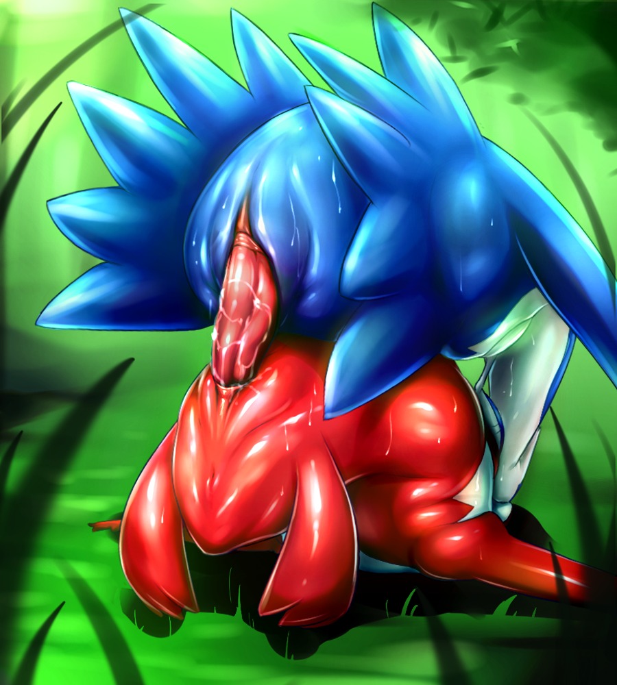 animal_genitalia anus bamia bodily_fluids digital_media_(artwork) dripping duo e621 eon_duo erection female female_penetrated feral feral_on_feral generation_3_pokemon genital_fluids genital_slit genitals grass latias latios legendary_duo legendary_pokemon male male/female male_penetrating male_penetrating_female nintendo nude outside penetration penile penile_penetration penis penis_in_vagina plant pokemon pokemon_(species) sex sweat tapering_penis vaginal vaginal_fluids vaginal_penetration vulva