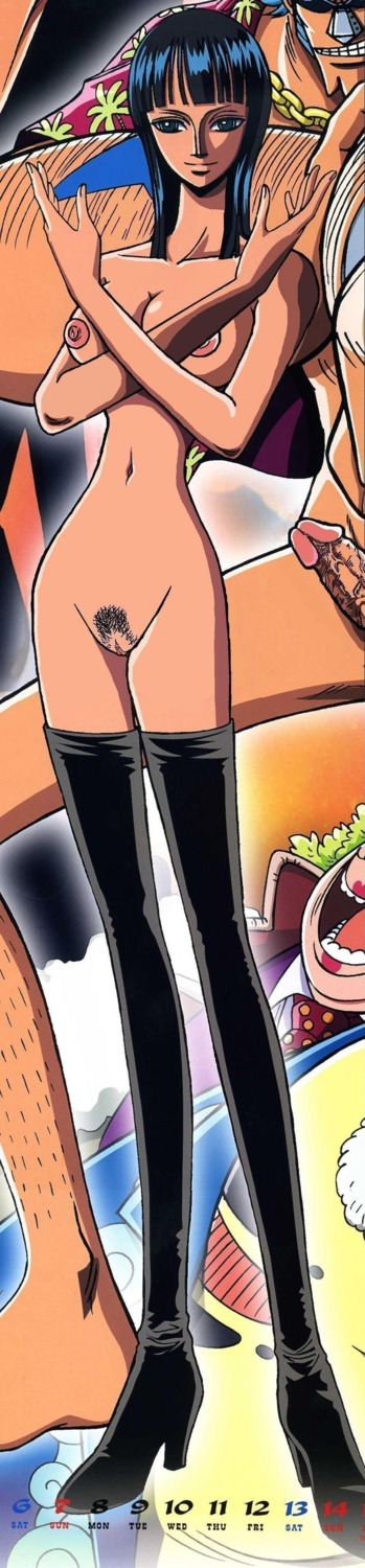1boy 1girls artist_request black-haired_female black_hair breasts female female_focus franky high_resolution long_image male nico_robin nipples nude one_piece penis photoshop pre-timeskip pubic_hair pussy rule34 straight_hair tall_image uncensored water_7