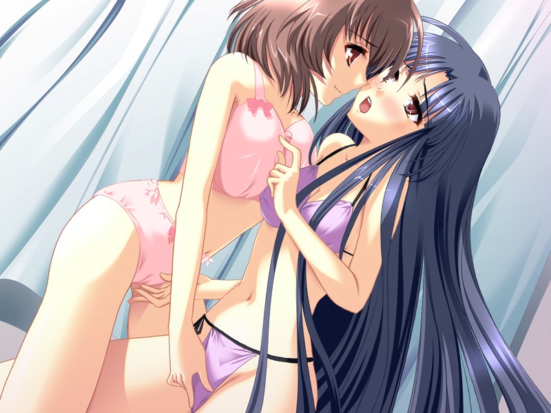 cg dark_rose eroge female game_cg kohinata_akari kohinata_asami rule34 tagme target_-ochiru_shimai-