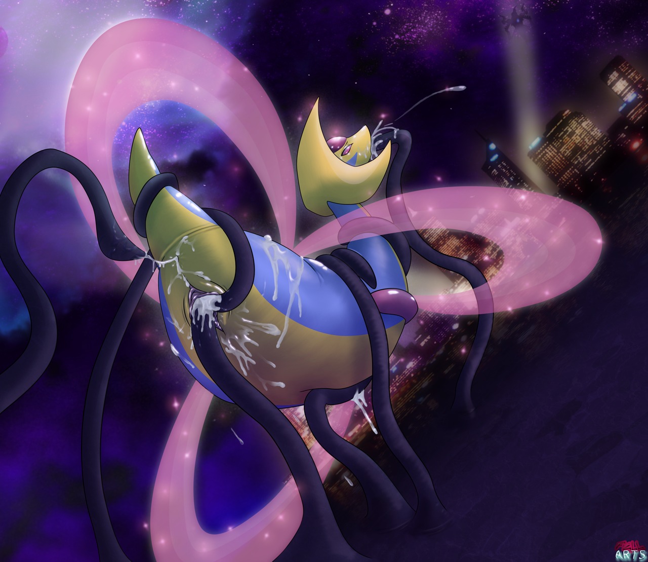 cresselia darkrai fellarts female nintendo pokemon pokemon_(species) pussy rule34 sex uncensored