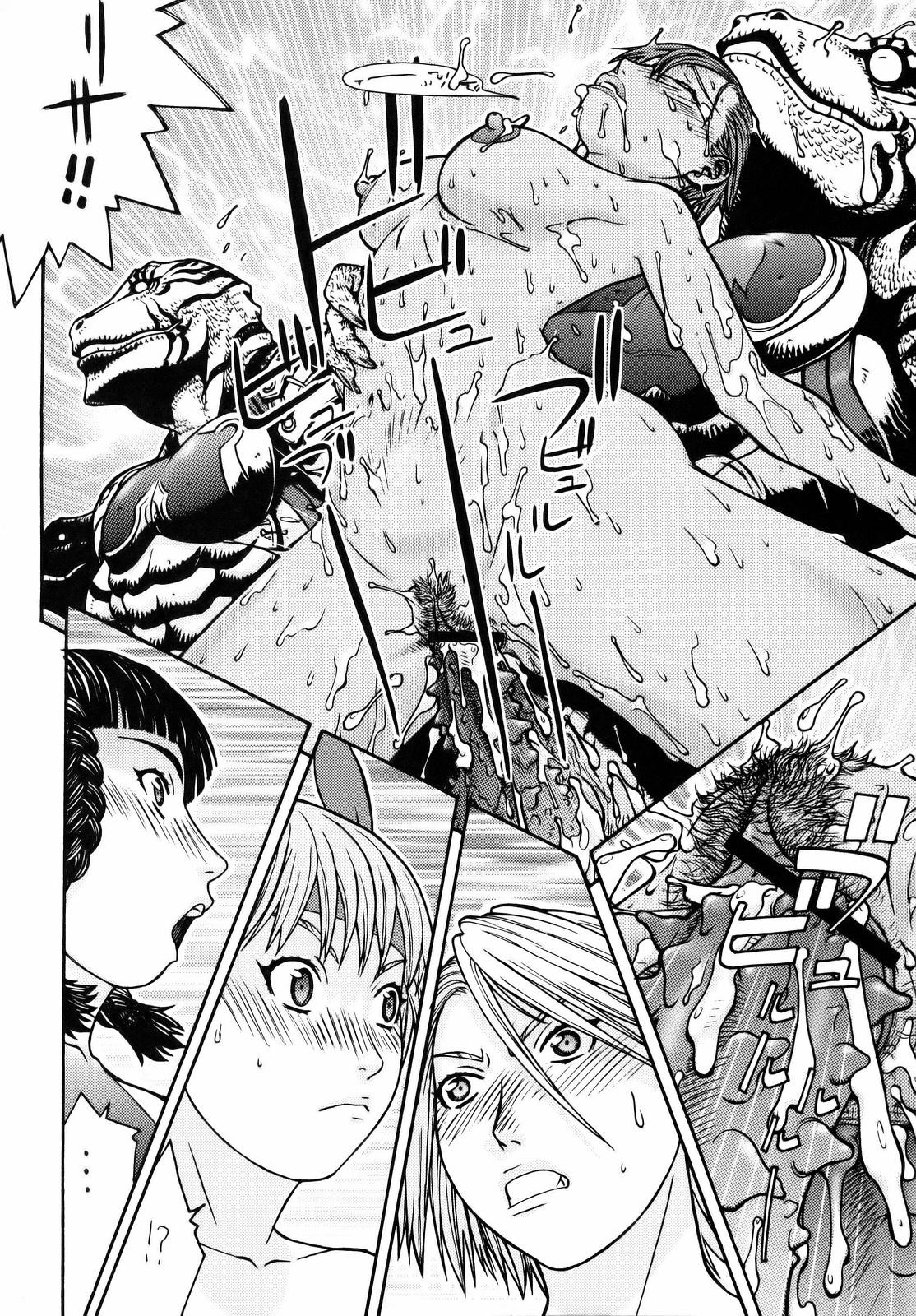 2boys 4girls abs areola ayane_(doa) barbed_penis big_breasts big_penis blush breasts censored christie_(doa) crossover cum cum_covered cum_explosion cum_in_pussy cum_inside dead_or_alive drooling excessive_cum female femsub heavy_blush human interspecies lei_fang lisa_hamilton lizardman male maledom monochrome multiple_females multiple_girls muscular nipples overflow penis perky_breasts pubic_hair pussy rape rule34 soul_calibur sweat tecmo
