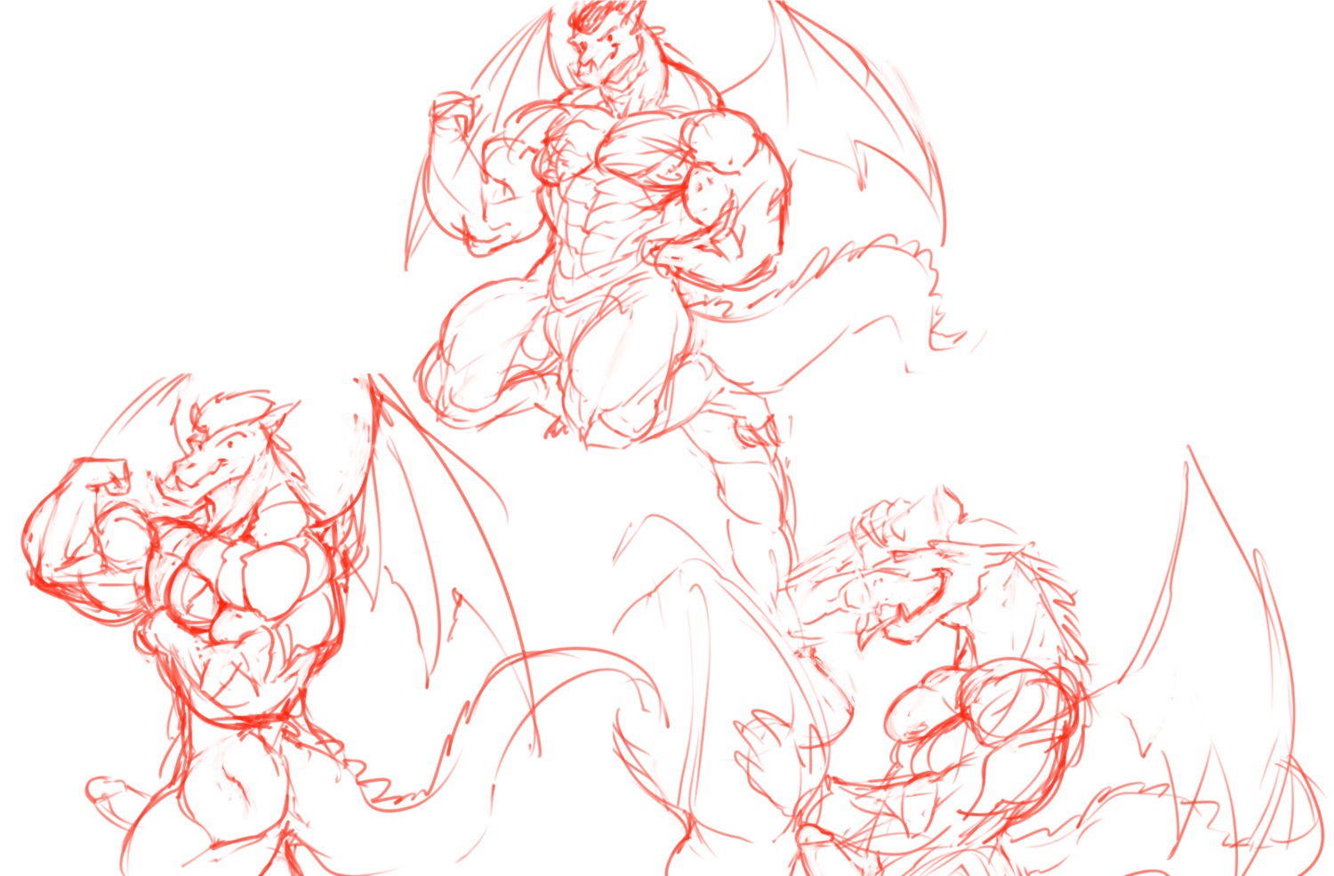 abs american_dragon:_jake_long anthro biceps bottomwear clothing disney dragon duo e621 erection european_mythology fellatio flexing furry_(artist) genitals hi_res jake_long loincloth looking_at_viewer male membrane_(anatomy) membranous_wings multiple_poses muscular muscular_male mythological_creature mythological_scalie mythology nipples non-mammal_nipples nude oral oral_penetration pecs penetration penile penis pose scalie sex sketch smile tail western_dragon wings