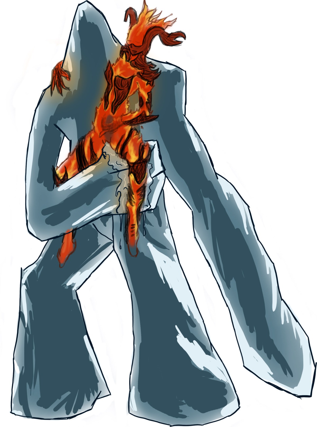 absurd_res ambiguous_gender ambiguous_humanoid atronach bethesda_game_studios duo e621 elemental_creature elemental_humanoid female female/ambiguous female_humanoid fingering fire fire_creature fire_humanoid flame_atronach frost_atronach genitals hi_res humanoid humanoid_on_humanoid ice ice_creature ice_humanoid interspecies larger_ambiguous microsoft mineral_fauna mineral_humanoid simple_background size_difference skyrim smaller_female the_elder_scrolls unknown_artist vaginal vaginal_fingering vulva white_background