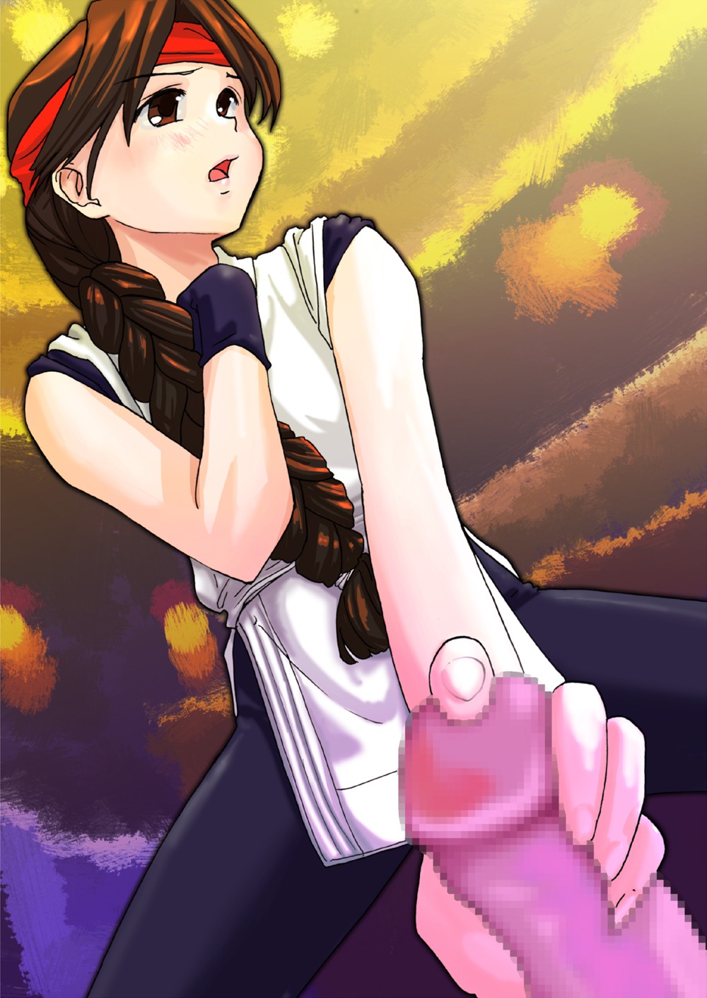 art_of_fighting female king_of_fighters rule34 snk tagme yuri_sakazaki