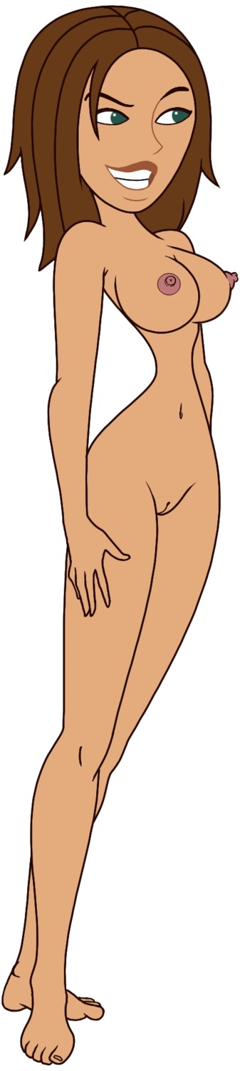 bonnie_rockwaller disney female female_only gagala human innie_pussy kim_possible nipples pussy rule34 solo straight_hair tagme white_background