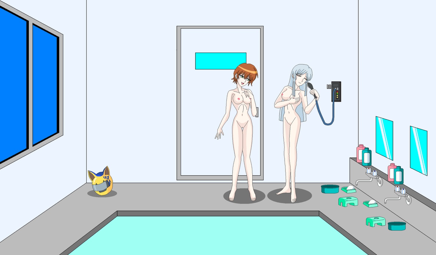 atlus celty_sturluson crossover devil_summoner durarara!! female megami_tensei nemissa_(megami_tensei) nude rule34 soul_hackers uukun