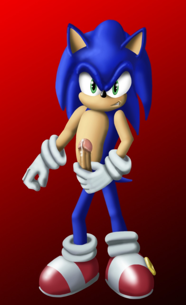 anthro blue_body blue_fur blue_hair bodily_fluids clothing countershading cum dripping e621 erection eulipotyphlan footwear frowning_at_viewer fur genital_fluids genitals gloves gradient_background green_eyes hair handwear hedgehog hi_res humanoid_genitalia humanoid_penis leaking_precum looking_at_viewer male mammal masturbation penile penile_masturbation penis precum precum_drip precum_string red_background red_clothing red_footwear red_shoes sega shoes simple_background solo sonic_the_hedgehog sonic_the_hedgehog_(series) standing tan_body tan_countershading unknown_artist white_clothing white_gloves white_handwear