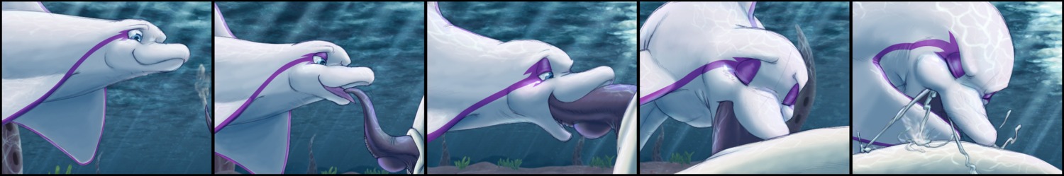 animal_genitalia animal_penis cetacean cum deepthroat dolphin fellarts fellatio feral male marine oral oral_sex penis rule34 sex tapering_penis underwater water_clouding