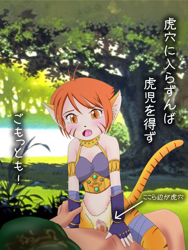 breath_of_fire breath_of_fire_ii clothing female female_on_top katt rule34 tagme translation_request