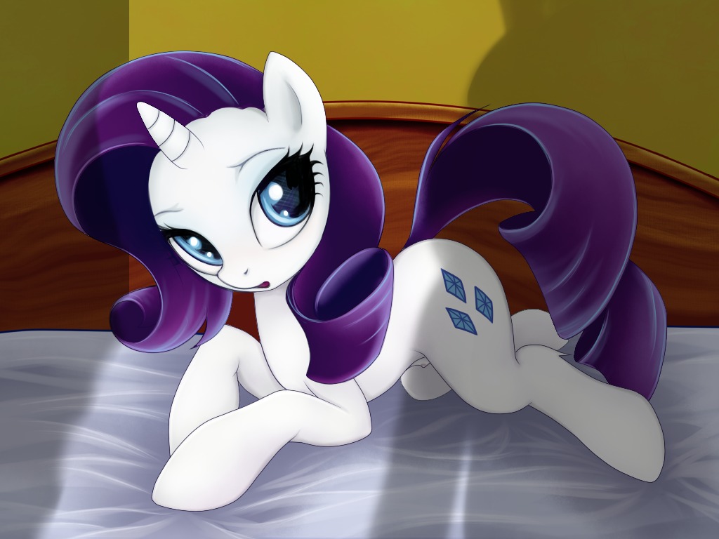 equine female feral friendship_is_magic horse my_little_pony pony purple_hair rarity_(mlp) rule34 smooth_skin solo tagme unicorn