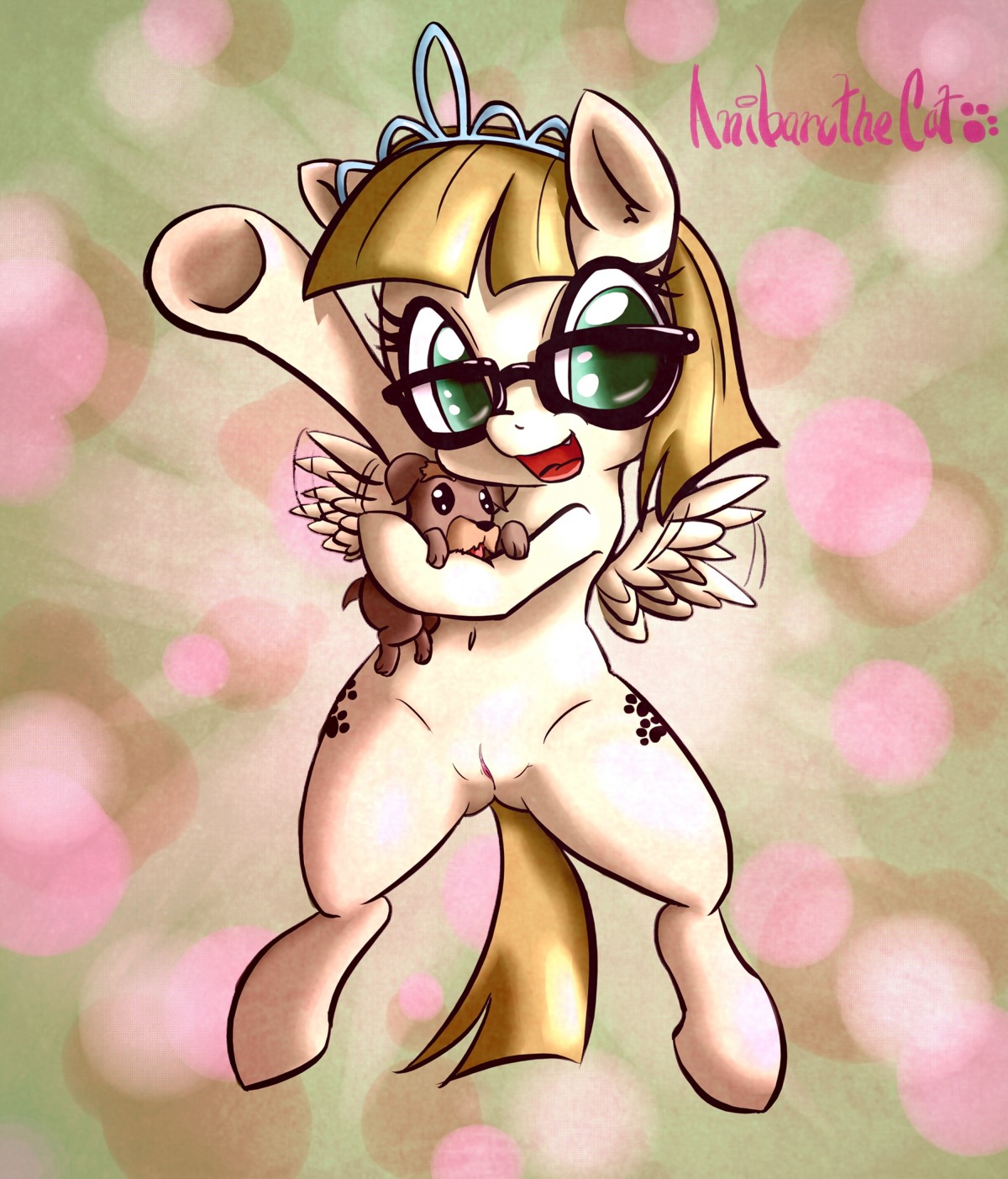 2014 anibaruthecat canid canine canis cutie_mark digital_media_(artwork) domestic_dog duo e621 equid equine eyewear feathered_wings feathers female feral flying friendship_is_magic genitals glasses green_eyes hair hasbro hi_res loli male male/female mammal my_little_pony mythological_creature mythological_equine mythology navel open_mouth pegasus ripley_(mlp) vulva wings young young_feral zippoorwhill_(mlp)