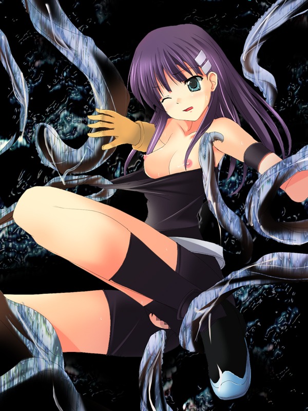 1girls breasts censored female imminent_penetration imminent_rape imminent_sex imminent_tentacle_rape kiyal_bachika purple_hair rape restrained rule34 tagme tengen_toppa_gurren_lagann tentacle