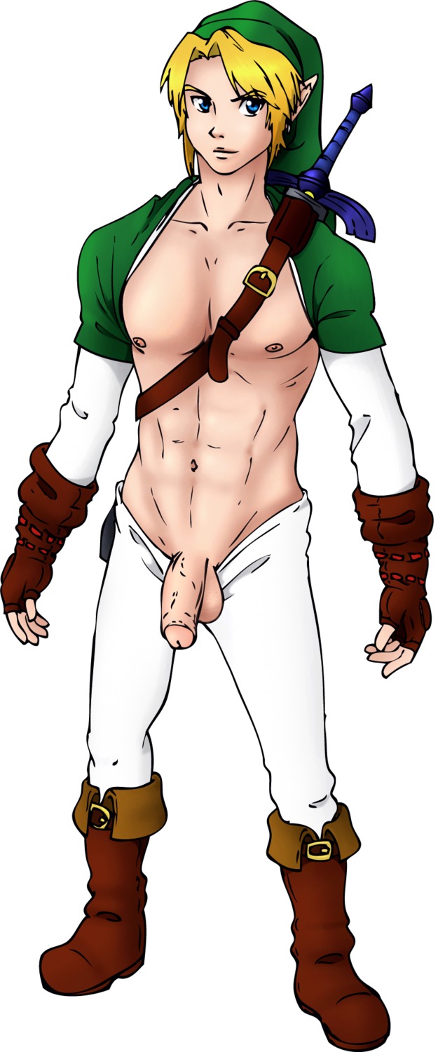 abs link link_(ocarina_of_time) male ocarina_of_time rule34 the_legend_of_zelda yaoi