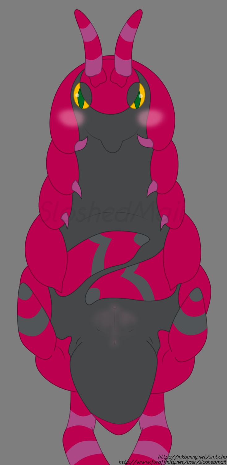 anus blush color female female_only feral front_view nude pokemon pussy rule34 scolipede solo tagme vulva