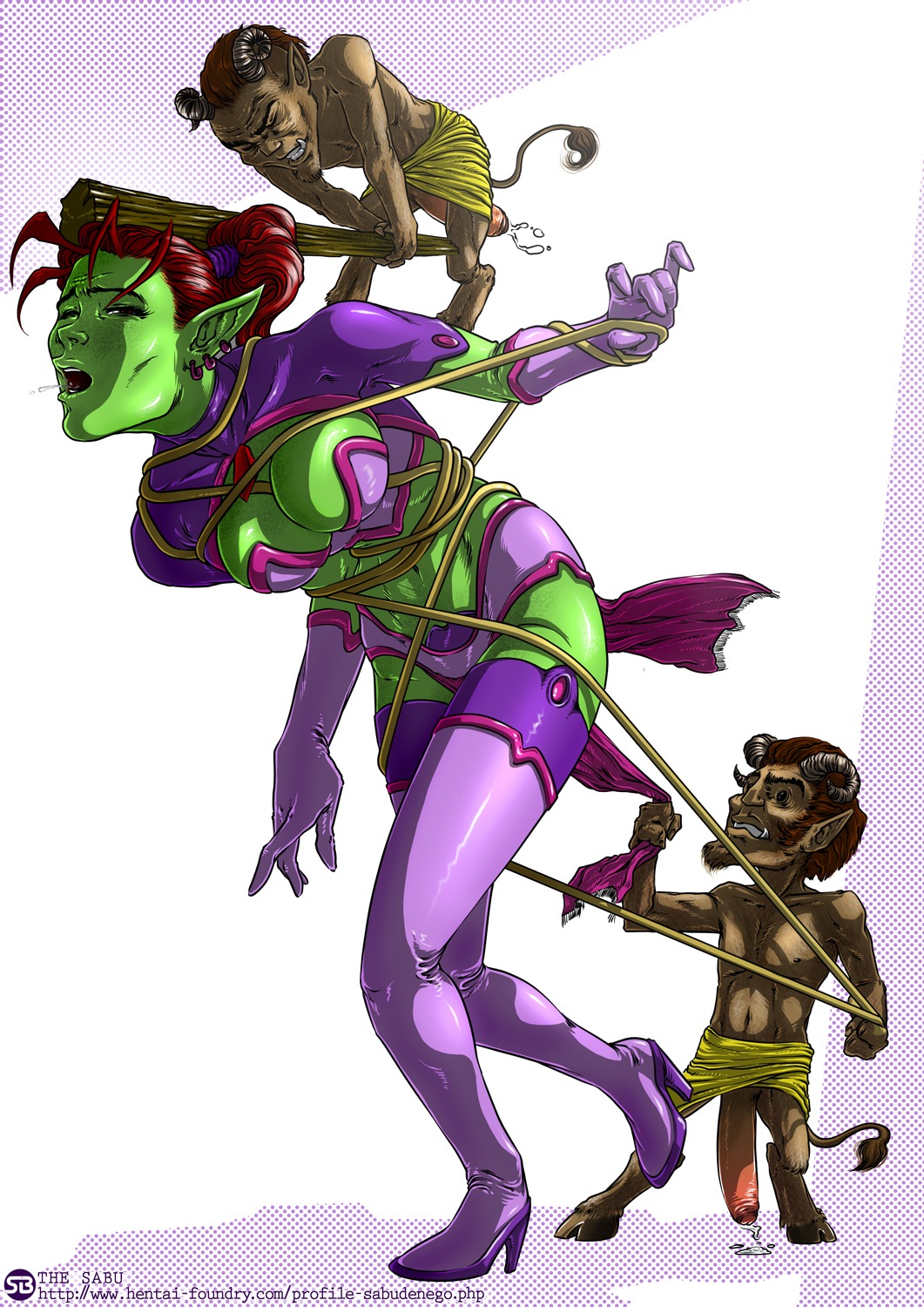 female goblin goblin_female rule34 sabudenego small_dom_big_sub tagme world_of_warcraft