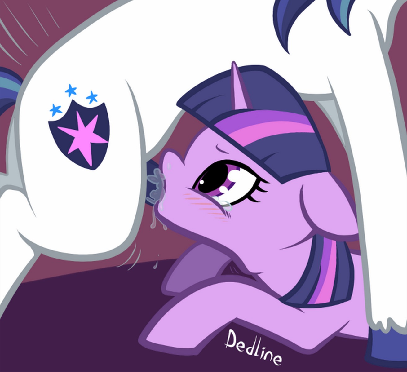 2013 blush bodily_fluids brother_(lore) brother_and_sister_(lore) crying cutie_mark dedline deep_throat duo e621 equid equine erection fellatio female female_penetrated feral friendship_is_magic fur genitals hair hasbro hi_res horn incest_(lore) male male/female male_penetrating male_penetrating_female mammal multicolored_hair my_little_pony mythological_creature mythological_equine mythology neck_bulge oral oral_penetration penetration penile penis purple_body purple_fur purple_hair quadruped sex shining_armor_(mlp) sibling_(lore) sister_(lore) tail tears twilight_sparkle_(mlp) two_tone_hair unicorn