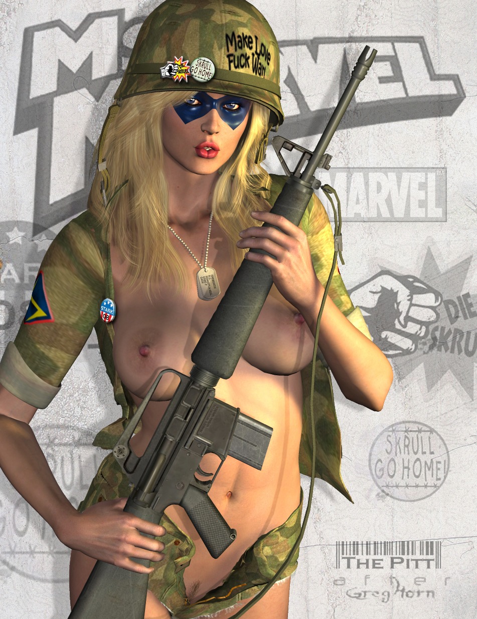 3d carol_danvers female greg_horn marvel marvel_comics ms._marvel_(carol_danvers) rule34 straight_hair the_pitt