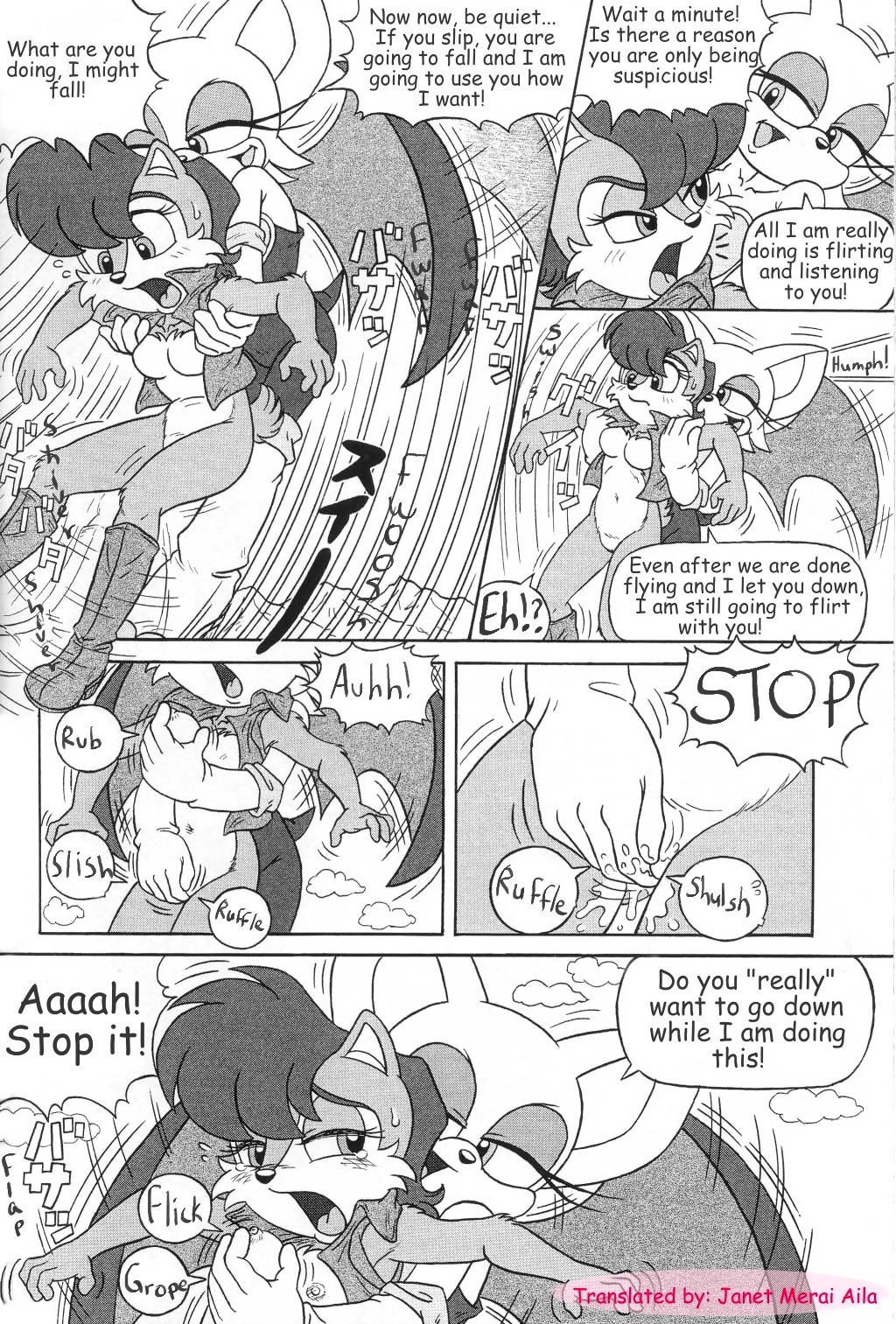 anthro archie_comics bat chipmunk comics female furry_bomb mobian_(species) rodent rouge_the_bat rule34 sally_acorn sega sonic_(series) sonic_satam sonic_the_hedgehog_(archie) sonic_the_hedgehog_(comics) sonic_the_hedgehog_(series) squirrel yuri