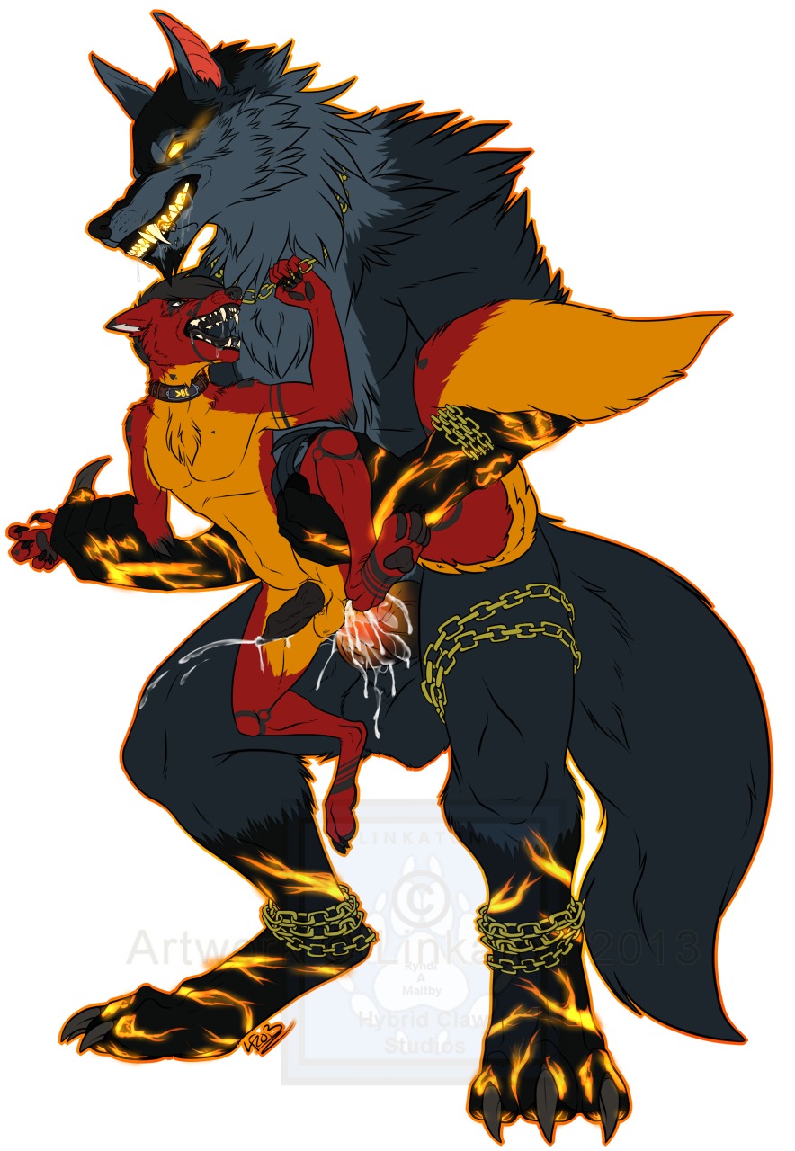 2013 anal anal_penetration anthro balls bodily_fluids canid canine canis chain claws collar cum dominant drooling duo e621 erection eyewear fangs fenrir_(smite) fluffy fox from_behind_position genital_fluids genitals glasses hi_res larger_dom larger_male linkabell long_tail male male/male male_penetrated male_penetrating male_penetrating_male mammal markings muscular mythological_canine mythological_creature mythology nude open_mouth orgasm penetration penis piercing saliva sex simple_background size_difference smaller_male smite tail teeth werecanid werecanine werecreature werewolf williamca wolf