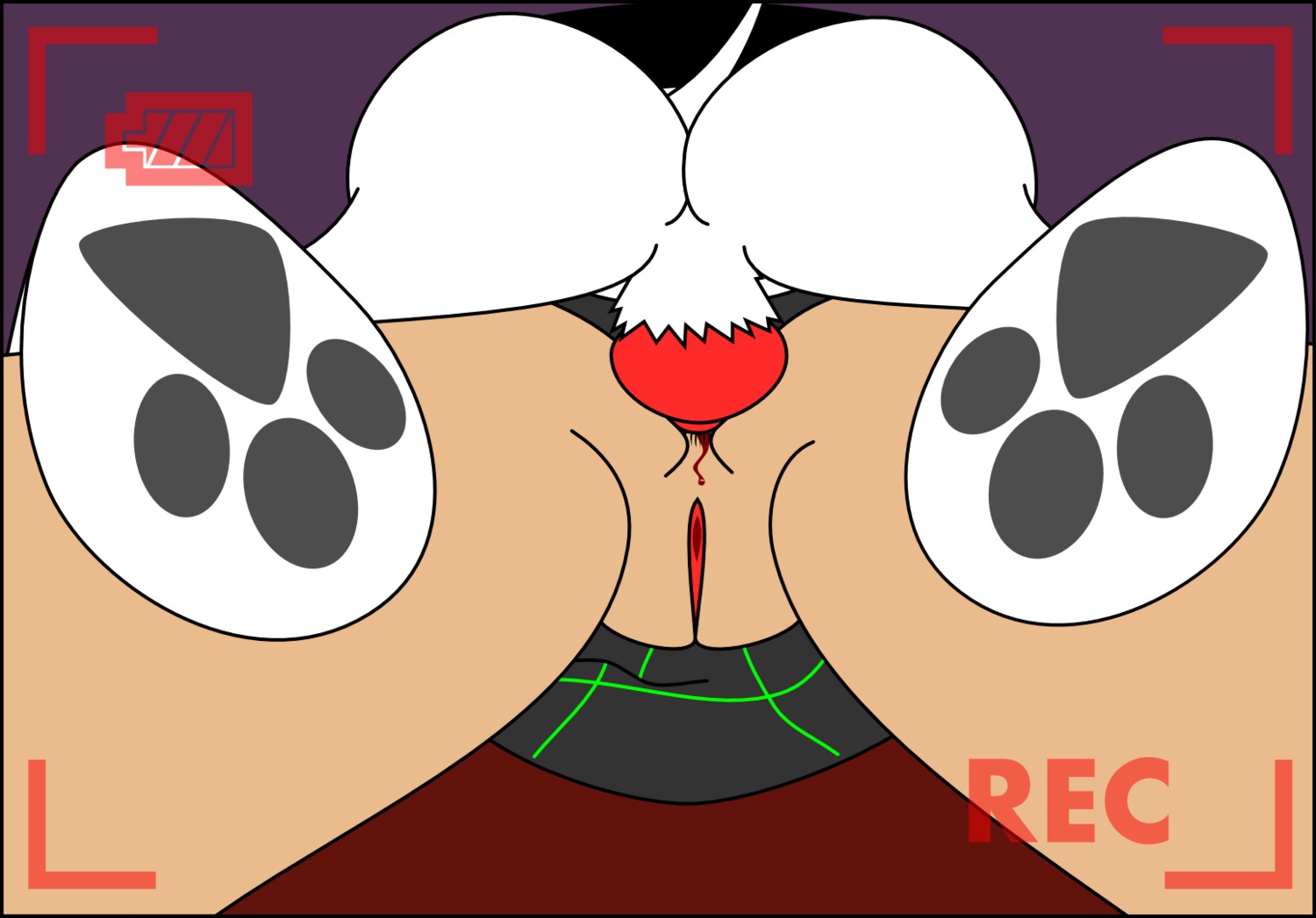 anal anal_sex anthro canine crossover danny_phantom domestic_dog dudley_puppy feline female furry human interspecies jeezits male nickelodeon partial_male recording rule34 sam_manson straight straight_hair t.u.f.f._puppy