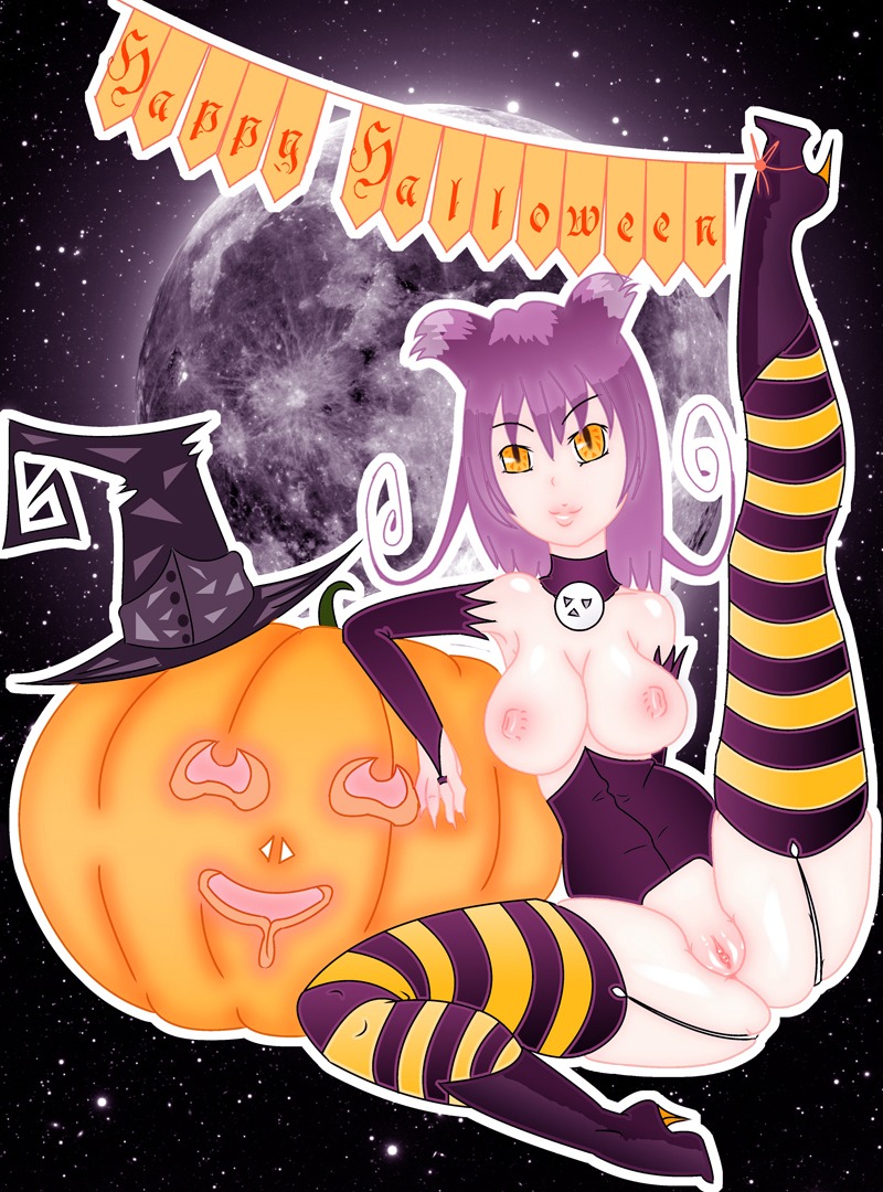 blair_(soul_eater) female purple_hair rule34 soul_eater tagme