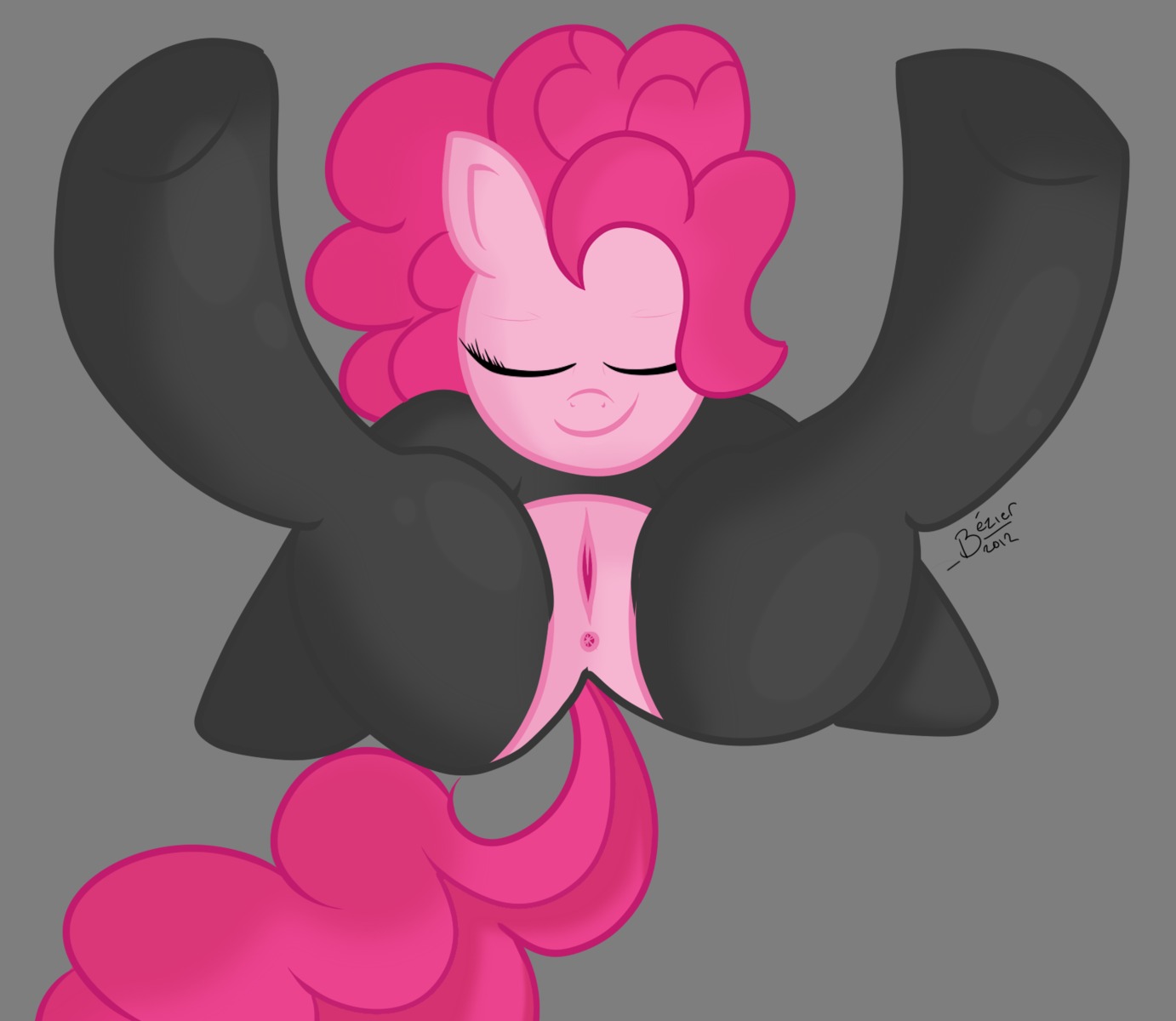 2012 bezier earth_pony equine female feral friendship_is_magic horse my_little_pony pinkie_pie_(mlp) pony rule34 straight_hair tagme