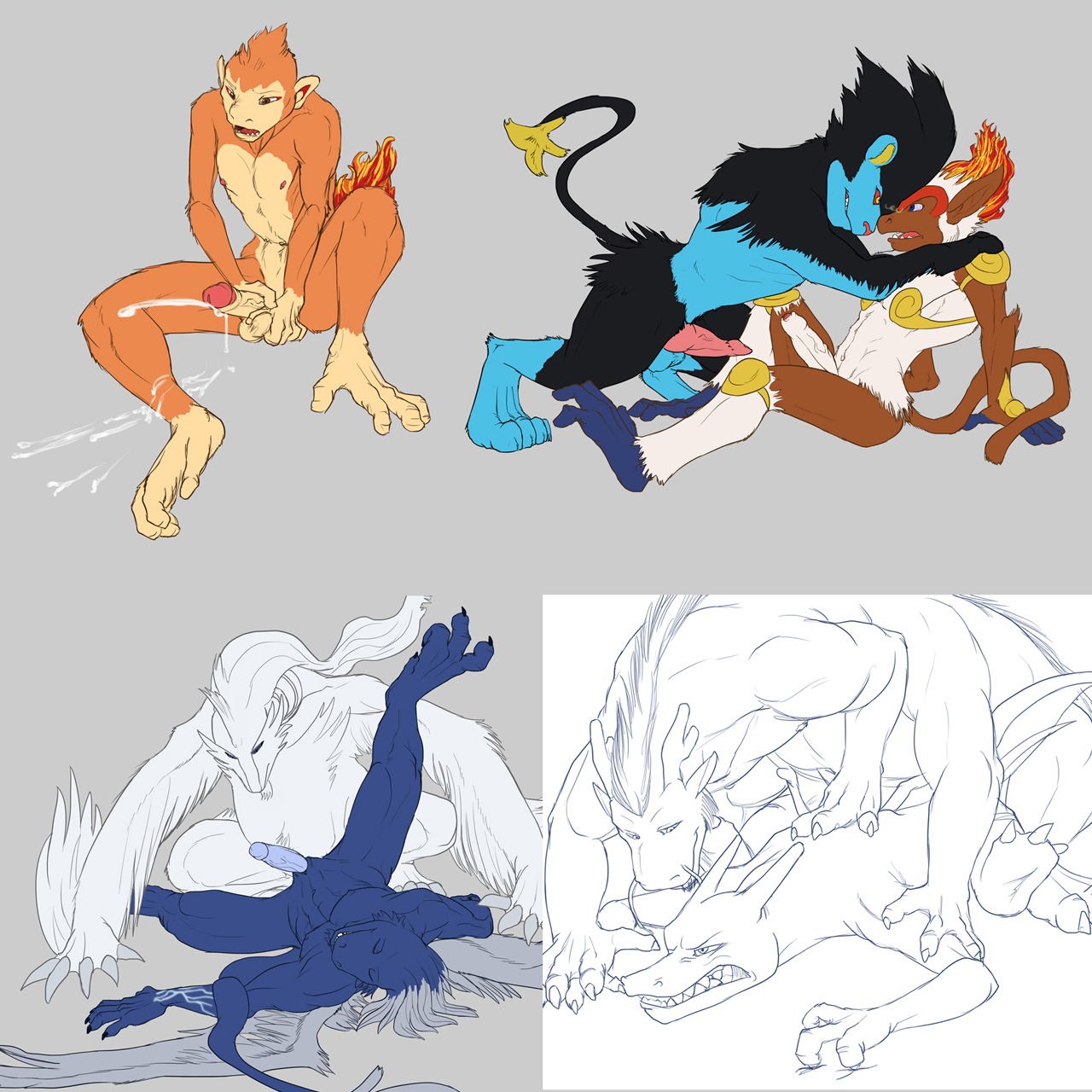 1:1 2012 anal anal_penetration angry anthro anthrofied balls biceps big_penis black_body black_fur blue_body bodily_fluids brown_body brown_fur charizard chimchar cum cumshot dragon e621 ejaculation erection feet felid fire flaming_hair flaming_tail foreskin from_behind_position fur generation_1_pokemon generation_4_pokemon generation_5_pokemon genital_fluids genitals grey_background group hi_res holding_penis humanoid_genitalia humanoid_penis infernape interspecies knot legendary_pokemon level_difference luxray male mammal masturbation membrane_(anatomy) membranous_wings multiple_images muscular mythological_creature mythological_scalie mythology nintendo nipples nude orange_body orange_fur orgasm partially_retracted_foreskin pecs penetration penile penile_masturbation penis pokemon pokemon_(species) pokemorph prehensile_feet pseudo_hair reshiram retracted_foreskin scalie sex simple_background spelunker_sal tail toes wings