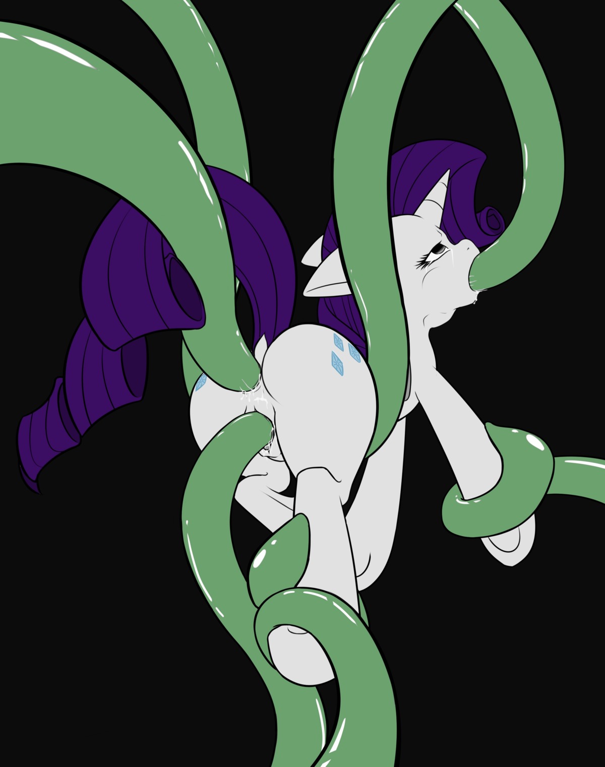 absurd_res all_three_filled anal anal_penetration anus black_background butt cutie_mark double_penetration e621 equid equine fellatio female feral forced friendship_is_magic genitals hair hasbro hi_res horn mammal my_little_pony mythological_creature mythological_equine mythology oral oral_penetration penetration penile rape rarity_(mlp) restrained sex simple_background solo suspension tentacle_in_mouth tentacle_penetration tentacle_rape tentacle_sex tentacles triple_penetration unicorn vaginal vaginal_penetration vulapa vulva