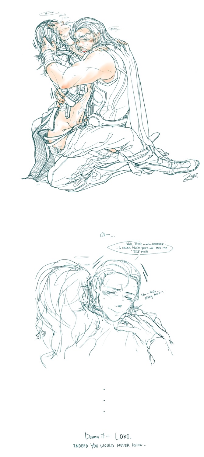 2boys avengers comic human human_only incest light-skinned_male light_skin loki_(marvel) male male_only marvel marvel_cinematic_universe marvel_comics multiple_males rule34 step-incest thor_(marvel) thor_(series) yaoi