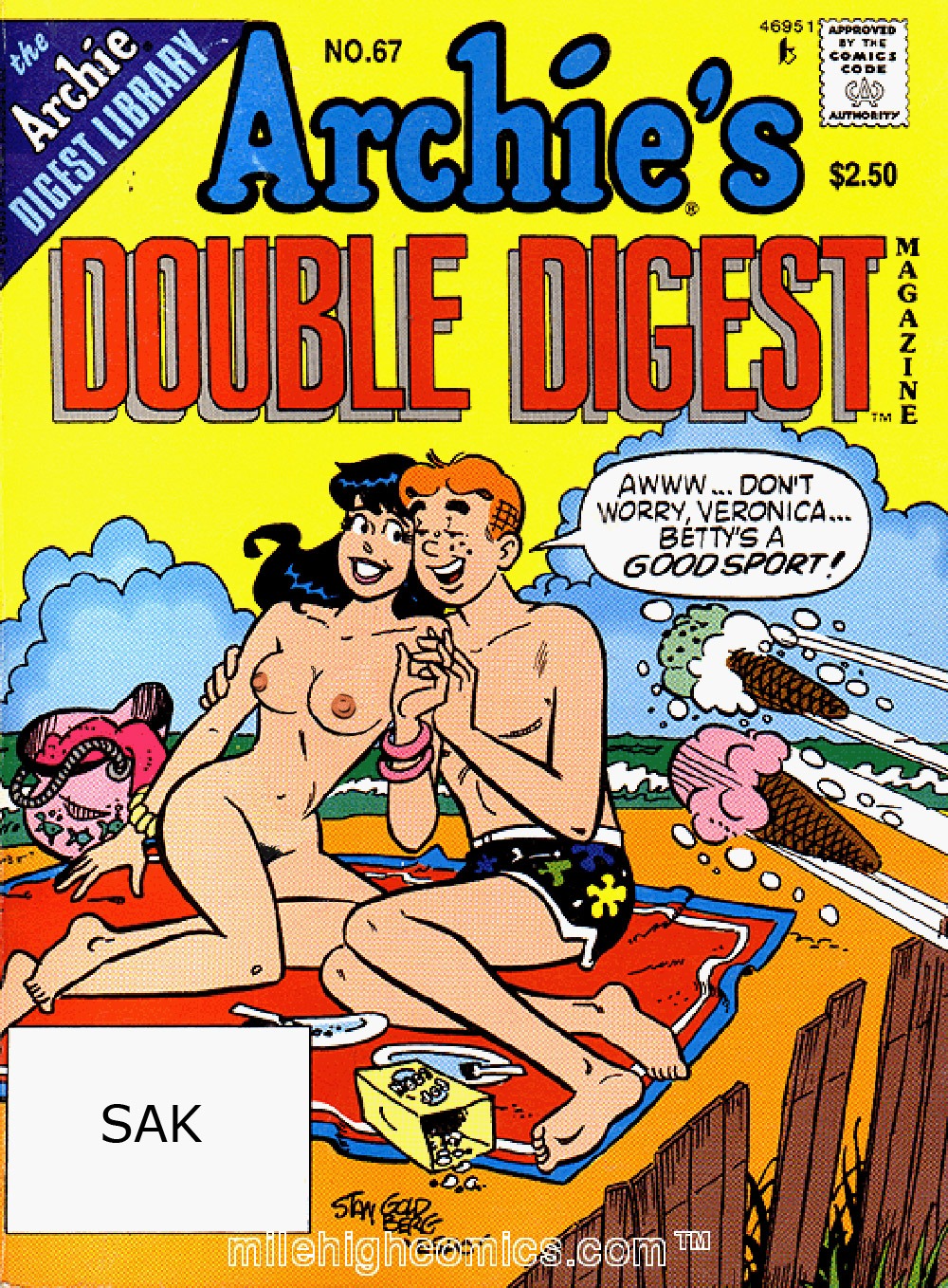 archie_andrews archie_comics beach breasts female pussy rule34 sak veronica_lodge