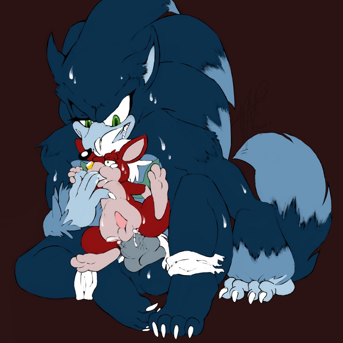 1:1 age_difference anal anal_penetration anthro anthro_on_anthro anthro_penetrated anthro_penetrating anthro_penetrating_anthro balls biped blue_balls blue_body blue_fur bodily_fluids canid canine canis chihuahua chip_(sonic) claws clothing cum cum_in_ass cum_inflation cum_inside domestic_dog dominant duo e621 erection eulipotyphlan excessive_cum excessive_genital_fluids feet felid feline felis finger_fetish finger_in_mouth finger_play fingers fur gaia genital_fluids genitals green_eyes grey_penis grin hedgehog hi_res hindpaw inflation knot larger_dom larger_male looking_down male male/male male_penetrated male_penetrating male_penetrating_male mammal older_male pawpads paws penetration penile penile_penetration penis penis_in_ass penis_size_difference saliva sega semi-anthro sex shaedow4774 size_difference smaller_male smaller_penetrated smile sonic_the_hedgehog sonic_the_hedgehog_(series) sonic_the_werehog sonic_unleashed spread_legs spreading sweat tail tears torn_clothing toy_dog werecreature wereeulipotyphlan werehog young young_anthro younger_male younger_penetrated