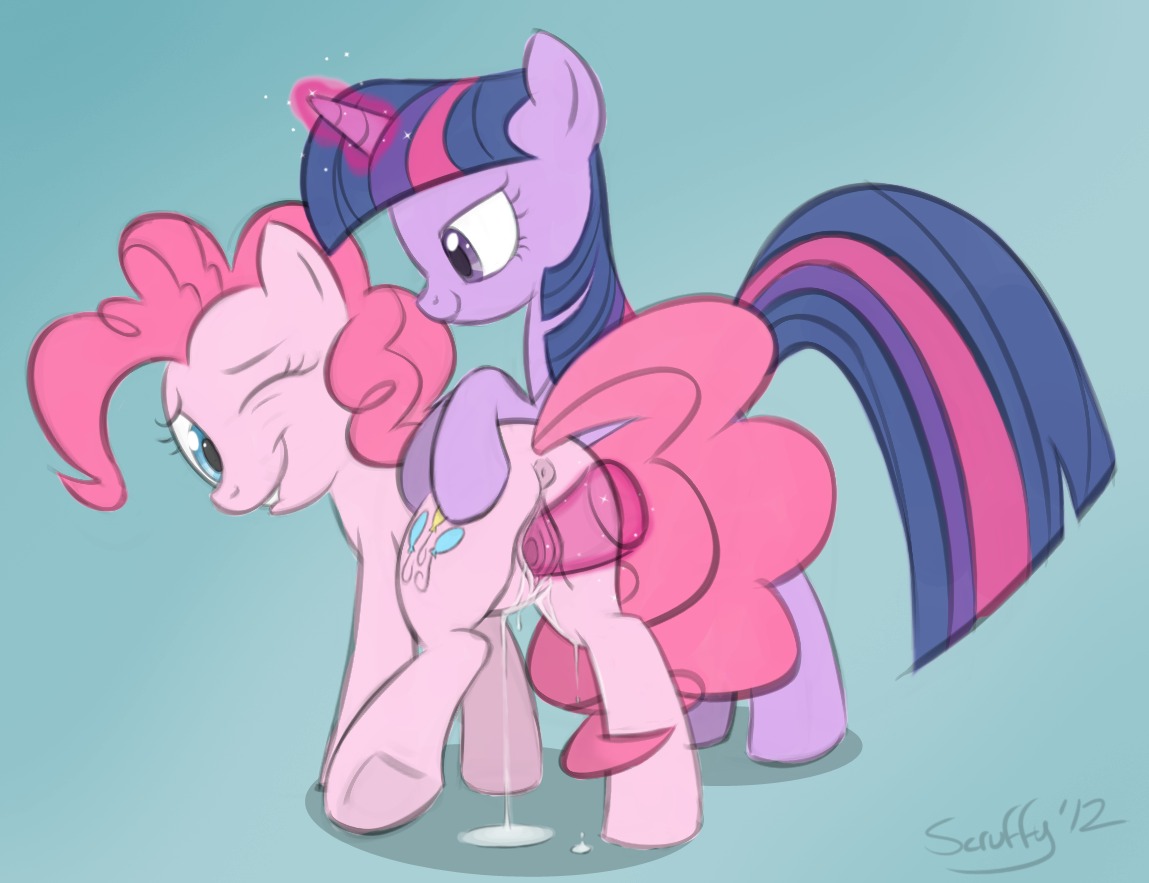 2012 anus blue_eyes bodily_fluids butt cutie_mark dildo duo e621 earth_pony equid equine female female/female feral friendship_is_magic fur genital_fluids genitals hair hasbro horn horse long_hair looking_back magic mammal multicolored_hair my_little_pony mythological_creature mythological_equine mythology penetration pink_hair pinkie_pie_(mlp) pony purple_body purple_eyes purple_fur purple_hair scruffy_(artist) sex sex_toy tail toying_partner transparent_dildo transparent_sex_toy twilight_sparkle_(mlp) two_tone_hair unicorn vaginal vaginal_fluids vaginal_penetration vulva