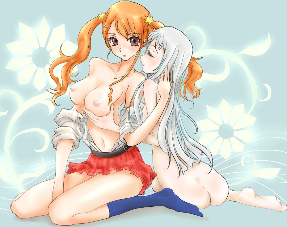 2girls anjou_naruko ano_hi_mita_hana_no_namae_wo_bokutachi_wa_mada_shiranai. clothing female female_only honma_meiko multiple_females multiple_girls rule34 skirt tagme young yuri