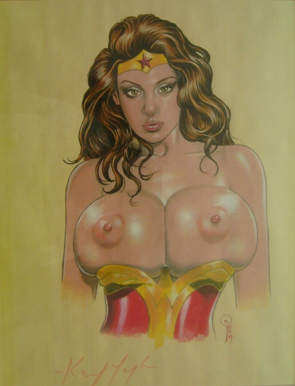 1990s 1999 20th_century breasts breasts_bigger_than_head dc dc_comics female kevin_j_taylor linsey_dawn_mckenzie nipples rule34 tagme thick_lips wonder_woman wonder_woman_(series)