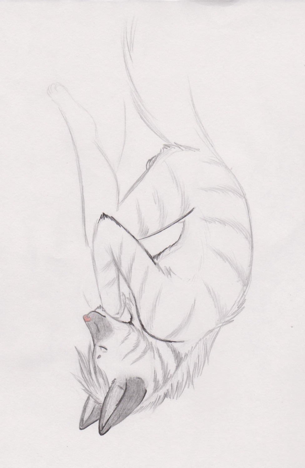 aardwolf adrien_(shinetroll) animal_genitalia anthro arm_tuft armpit_hair armpit_tuft balls barely_visible_balls barely_visible_genitalia barely_visible_sheath biped body_hair butt_tuft chest_tuft e621 elbow_tuft eyes_closed genitals grammarshinehyena hi_res hyena lying male mammal mane monochrome nude plantigrade sheath simple_background sketch sleeping solo stripes tail traditional_media_(artwork) tuft white_background