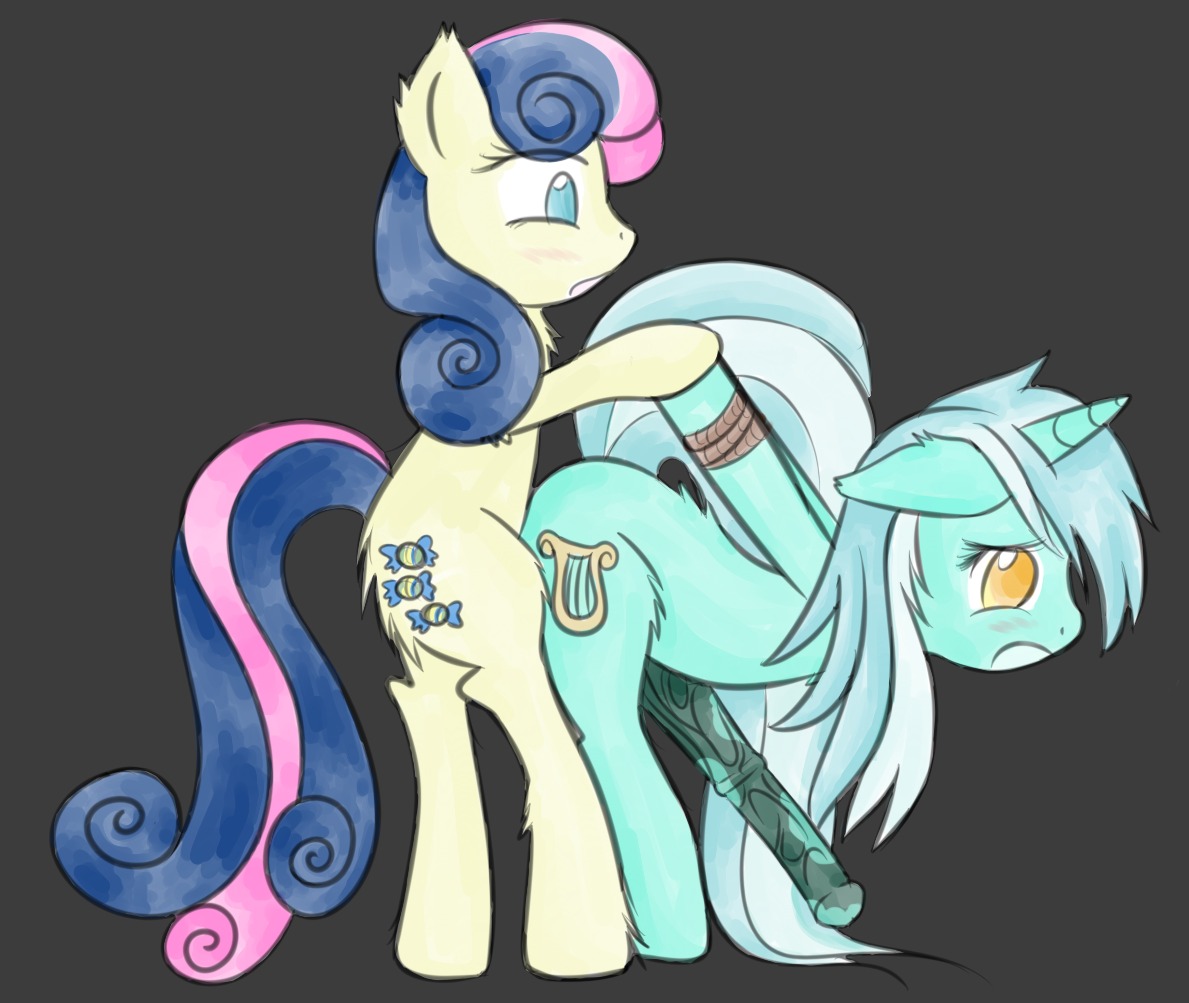 bondage bound dickgirl feral friendship_is_magic futanari horsecock intersex my_little_pony penis rule34 sleepymomo