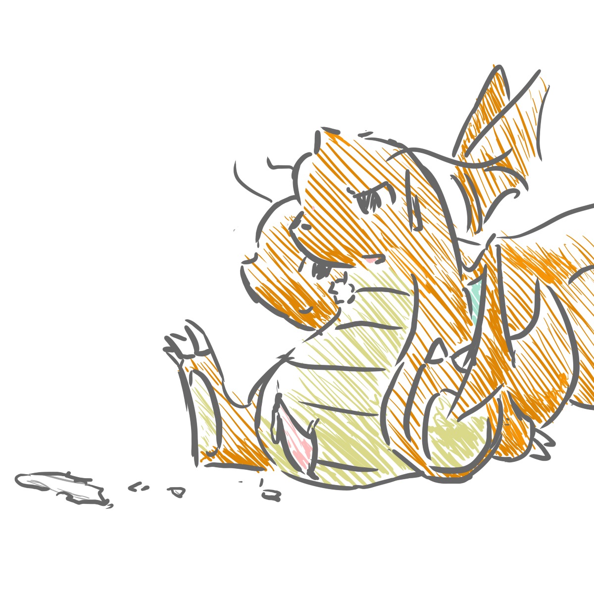 color dragonite male male_only nintendo pok&eacute;mon_(species) pokemon pokemon_(species) rule34 sitting solo wings