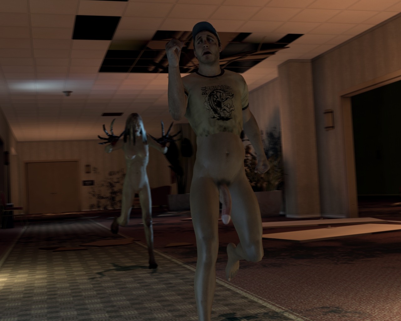 1boy 1girls 3d artist_request balls bottomless bottomless_male completely_nude ellis_(left_4_dead) erect_penis female human human_male left_4_dead_(series) left_4_dead_2 male nude nude_female penis rule34 tagme witch_(left_4_dead) zombie zombie_girl