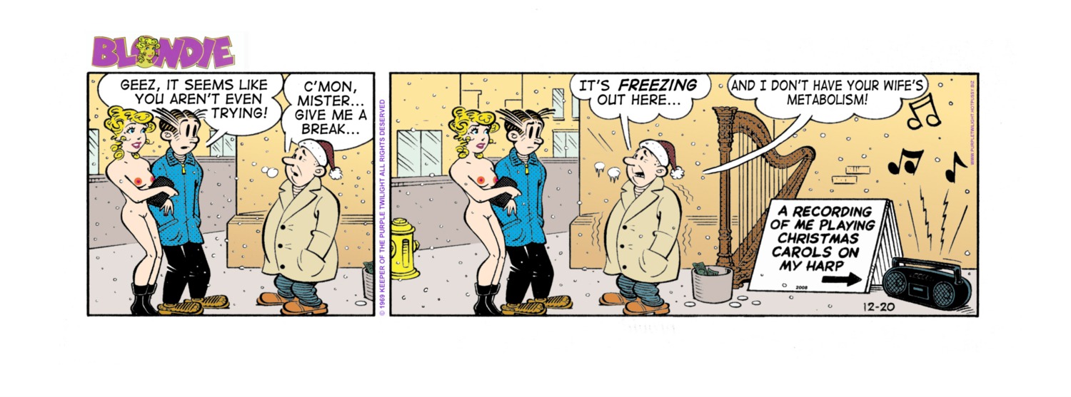 blondie_(comic) blondie_bumstead comic dagwood_bumstead female rule34 tagme