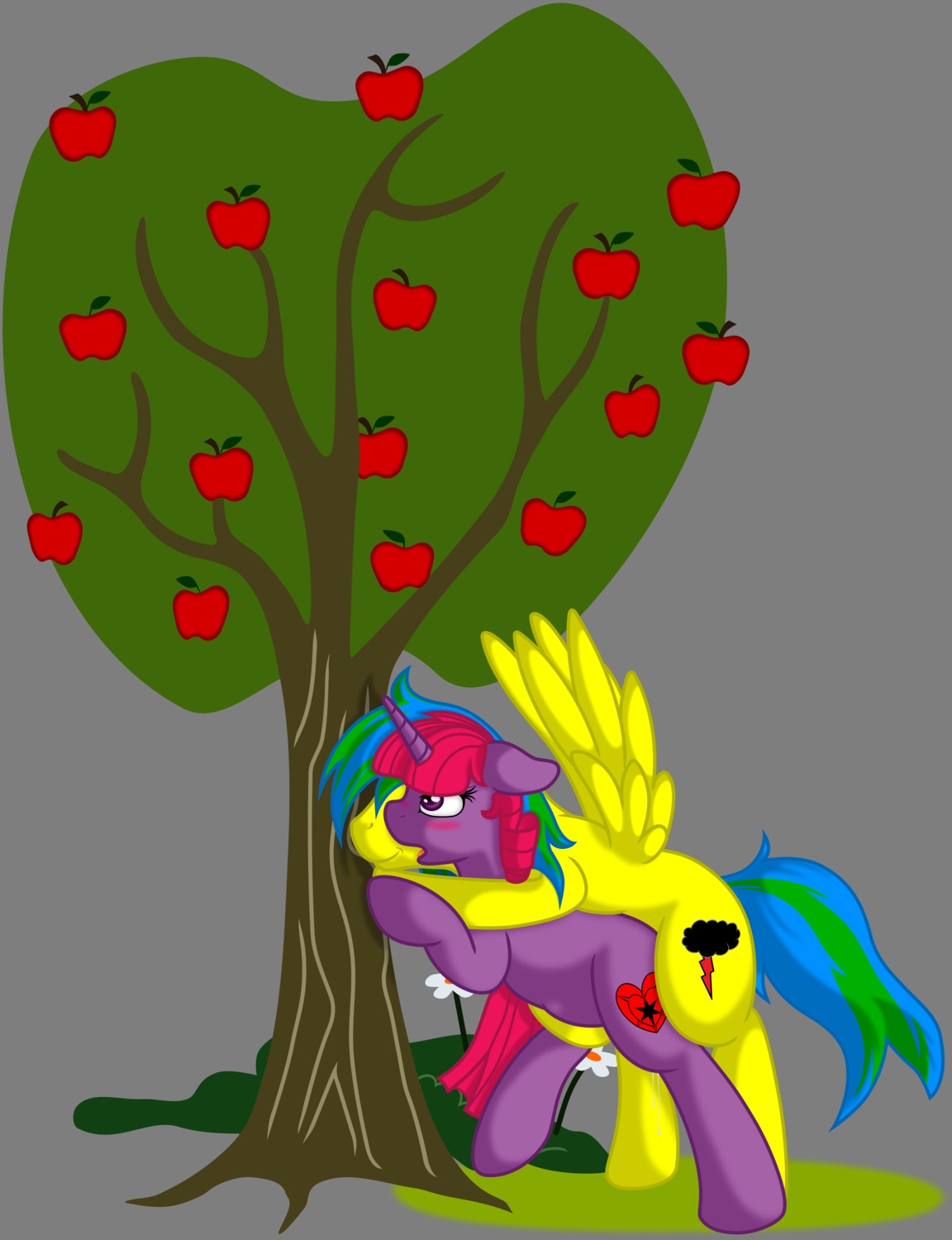 2014 absurd_res alpha_channel blush bodily_fluids bulge cum cutie_mark digital_media_(artwork) duo e621 equid equine fan_character feathered_wings feathers female female_penetrated genital_fluids hasbro hi_res horn male male/female male_penetrating male_penetrating_female mammal my_little_pony mythological_creature mythological_equine mythology penetration ratofdrawn salemcat sex unicorn wings