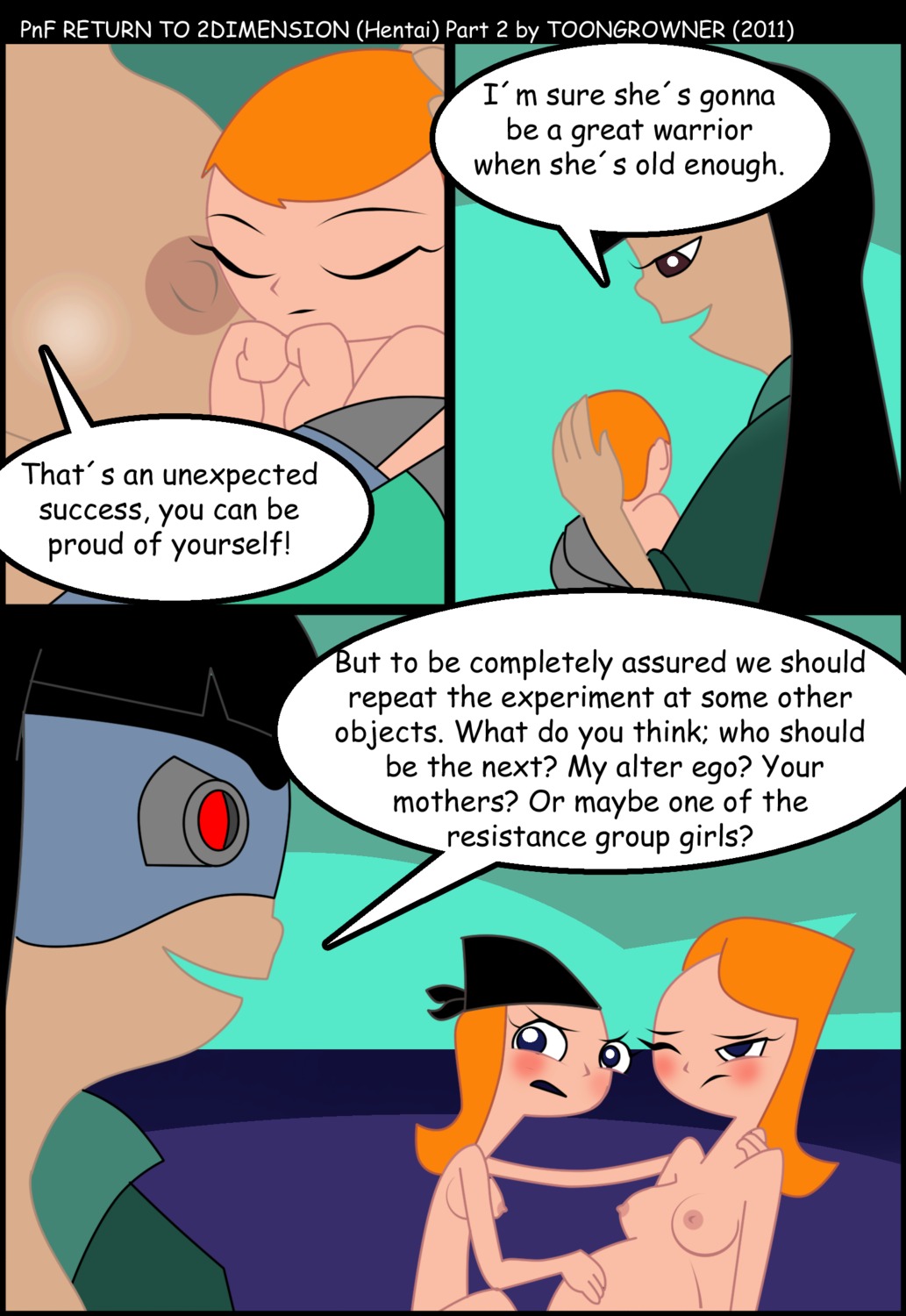 1futa 3girls blush breasts candace_flynn comic disney erect_nipples female femsub forced futa_on_female futa_sans_balls futadom futanari intersex medium_breasts naked nipples nude orange_hair phineas_and_ferb pregnant rape rule34 selfcest sitting speech_bubble stacy_hirano tagme teenager toongrowner young