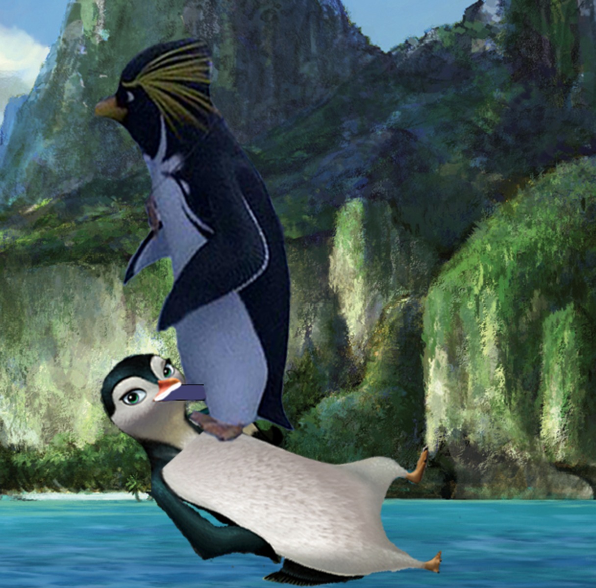 cody_maverick female lani_aliikai male oral penguin rule34 surf's_up