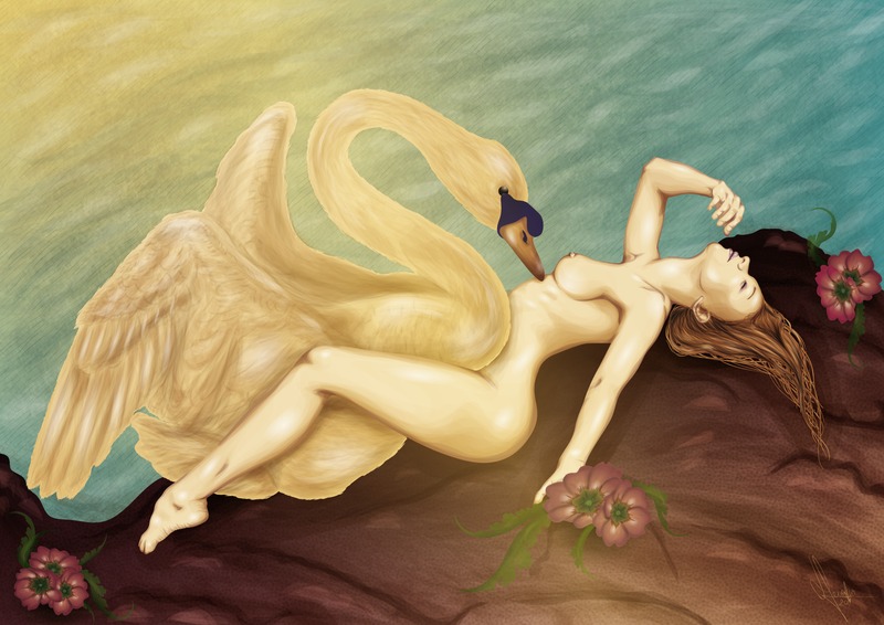 1girls artemisa-69 female fine_art_parody greek_mythology leda leda_(mythology) leda_and_the_swan mythology no_source rapist rapist_real rule34 the_epic_cycle zeus zeus_(greek_mythology) zoophilia