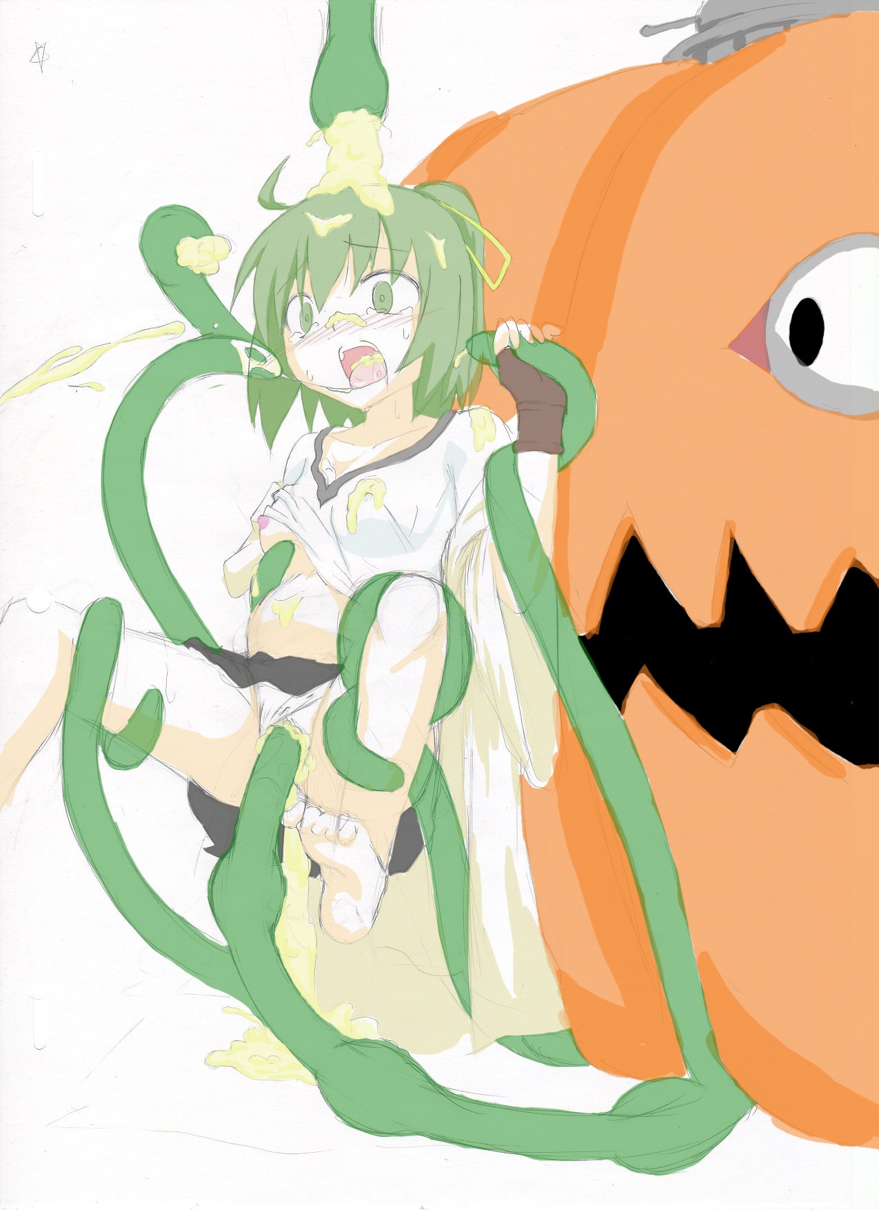 charmers female pumpking_the_king_of_ghosts rule34 tagme wynn_the_wind_charmer yu-gi-oh!