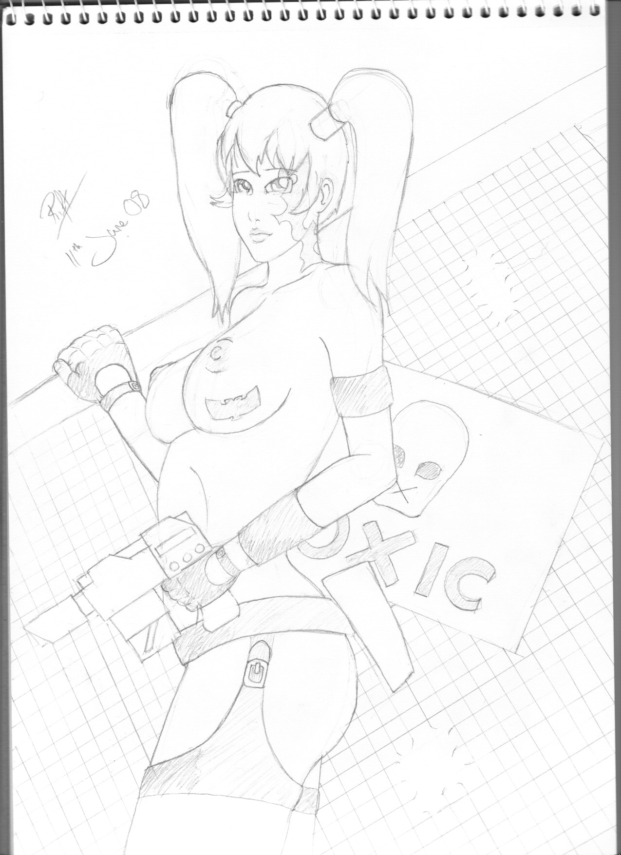 1girls english_text female female_only house_escher imperium_of_man necromunda rift5 rule34 tagme text topless topless_female warhammer_(franchise) warhammer_40k