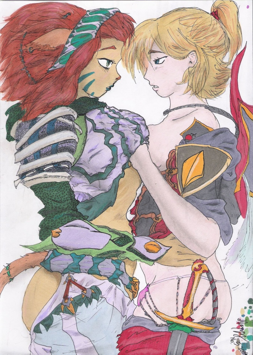 female final_fantasy final_fantasy_xi mithra rule34 tagme