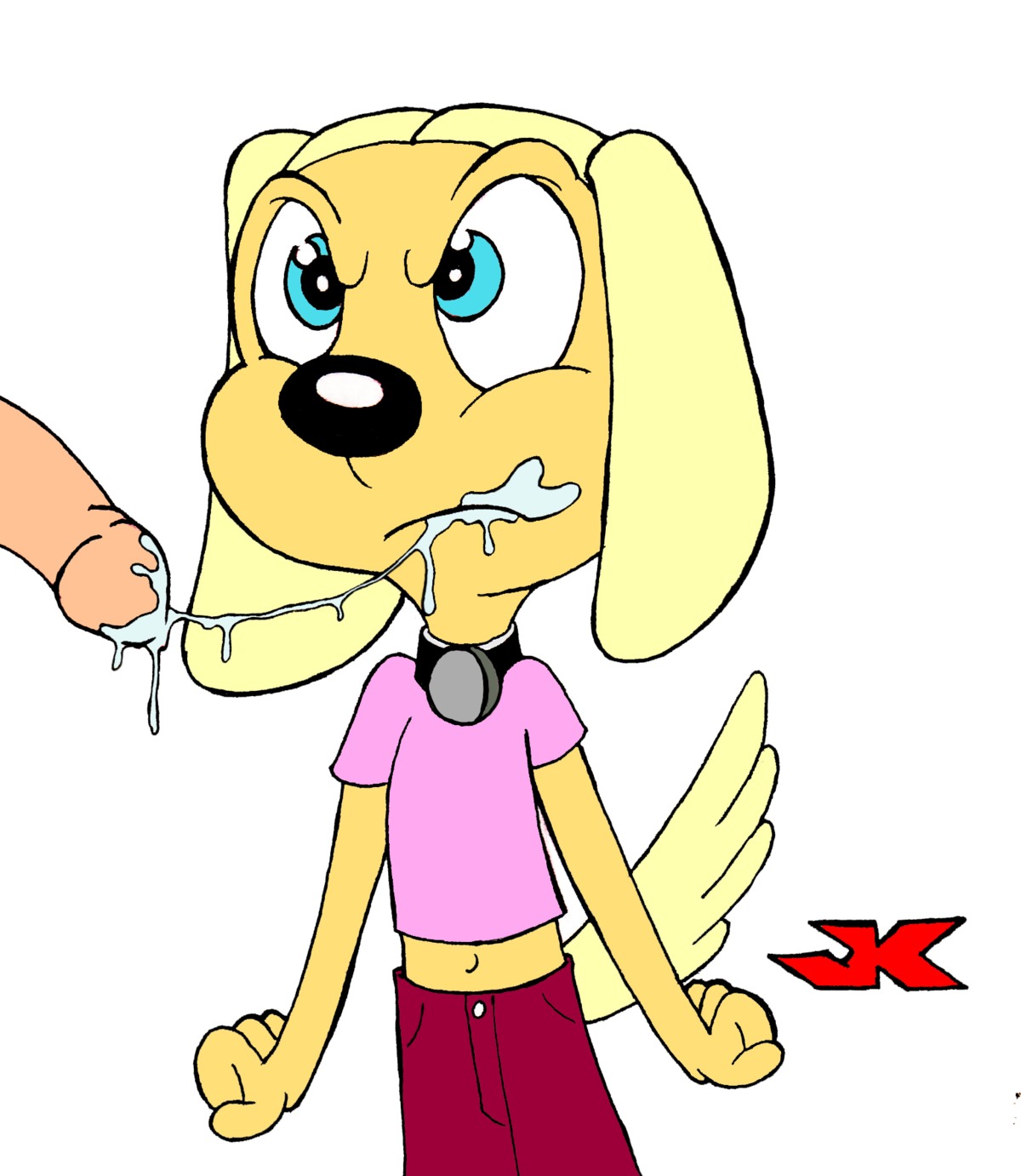 anthro brandy_&amp;_mr_whiskers brandy_harrington canine disney disney_channel dog female fur furry jk male mammal penis rule34 straight tagme