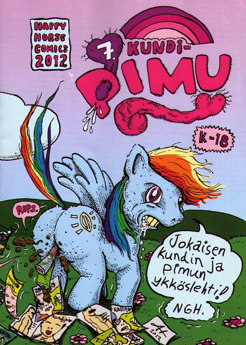 2012 age_restriction anal_object_insertion anus balls black_text blue_body blue_butt blue_ears blue_face blue_feathers blue_fur blue_wings butt cover cover_art cover_page cutie_mark dark_pupils dark_text dialogue digital_media_(artwork) disembodied_penis e621 equid equine feathered_wings feathers feces female feral finnish_text flower foam friendship_is_magic frothing fur genitals hair hasbro hi_res horse_mane iris looking_at_viewer looking_back magazine male mammal mane messy_hair messy_mane monotone_body monotone_butt monotone_face monotone_feathers monotone_wings multicolored_flower multicolored_hair multicolored_mane multicolored_tail my_little_pony mythological_creature mythological_equine mythology object_in_ass object_insertion object_penetration parody pegasus penis photo pink_flower plant pooping pupils purple_eyes purple_text quadruped rainbow_dash_(mlp) rainbow_hair rainbow_mane rainbow_tail red_flower red_text scatplay short_fur solo speech_bubble tail teeth text translated two_tone_flower unknown_artist what what_has_magic_done white_text wings yellow_teeth