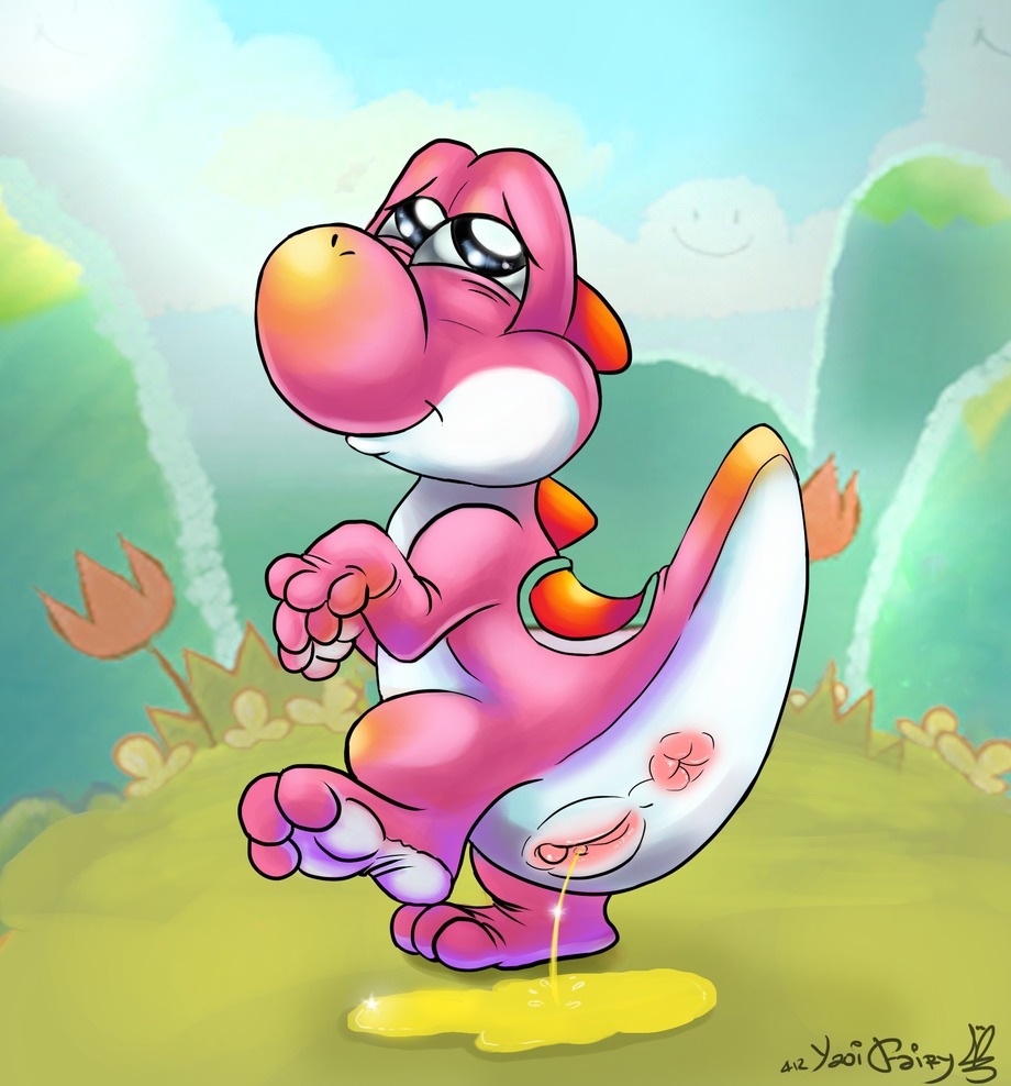 anus female happy mario_(series) nintendo peeing rule34 urine what yaoifairy yoshi yoshi's_island