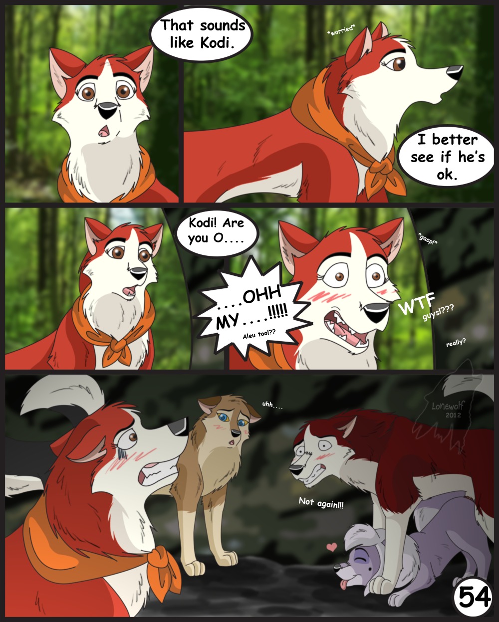 2012 aleu_(balto) awkward balto_(series) being_watched blush brother_(lore) canid canine canis caught_in_the_act comic dialogue digital_media_(artwork) digitigrade dixie_(balto) domestic_dog e621 english_text family_secret_(lonewolf) female feral feral_on_feral genitals group happy heart_symbol hi_res husky hybrid inside jenna_(balto) kodiak_(balto) lonewolf looking_at_another male male/female mammal mostly_nude mother_(lore) nordic_sled_dog nude outside parent_(lore) penetration penis pomeranian quadruped sex shocked sibling_(lore) sister_(lore) size_difference son_(lore) spitz surprised tail text toony universal_studios wolf wolfdog